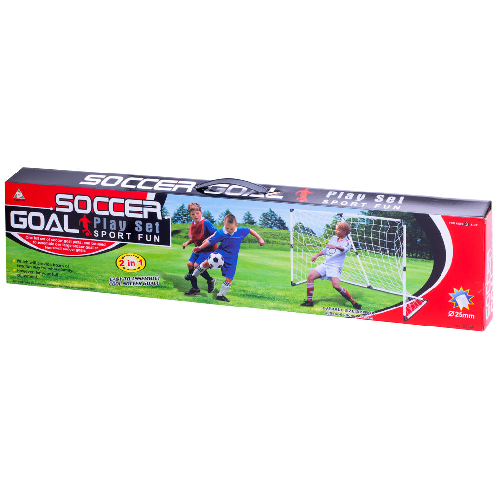Futbola vārti bērniem 2in1 185x120x70cm