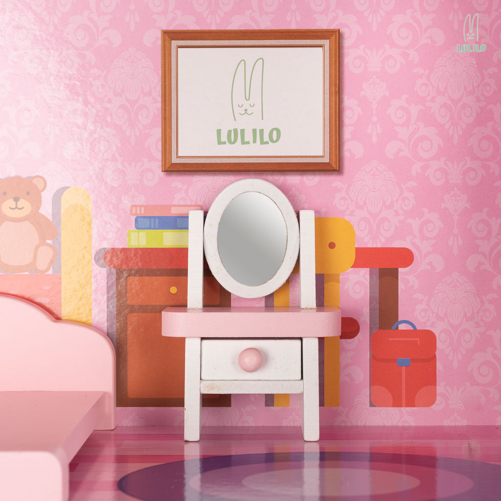 LULILO Trikito 70cm koka leļļu māja