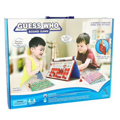 Ģimenes spēle Guess Who? Uzmini, kas? 8 spēļu dēļi