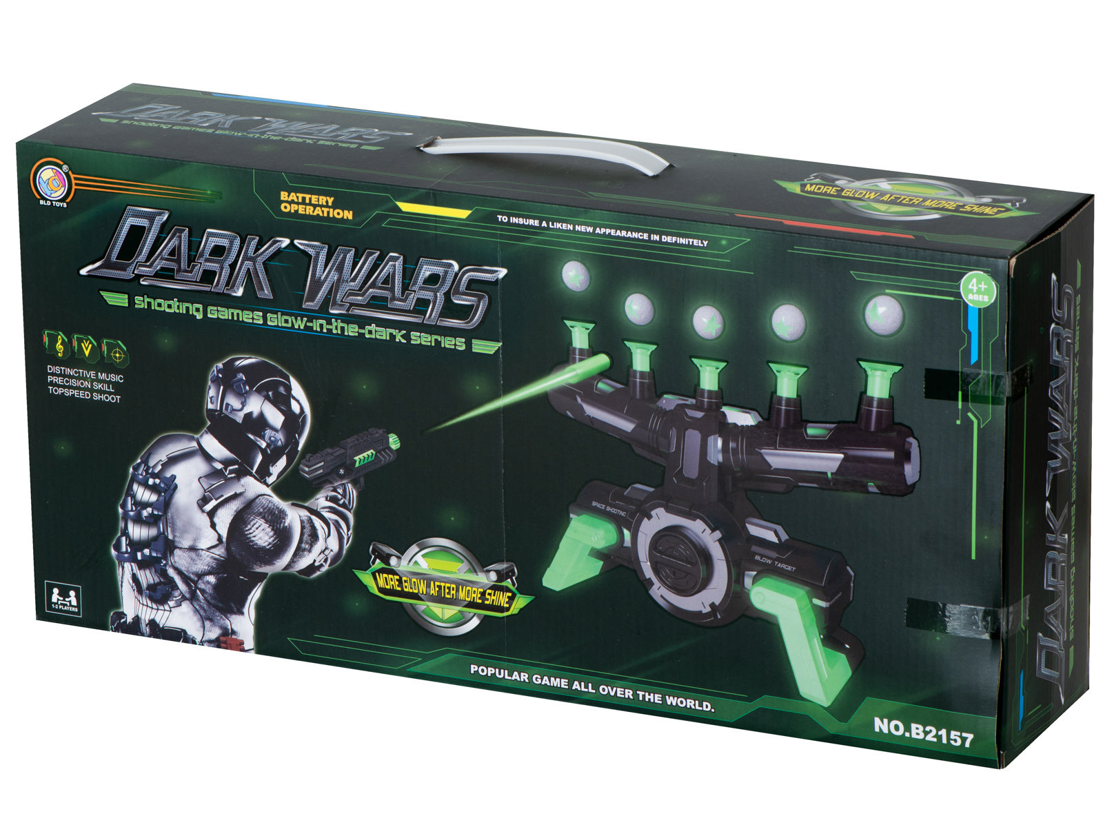 Gaisa šaušanas spēle peldošās bumbiņas DARK WARS
