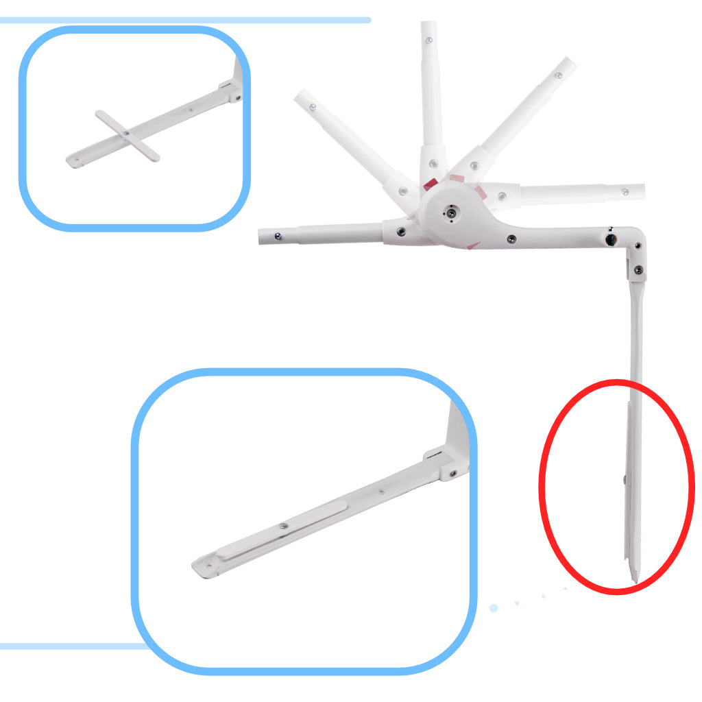 Drošības vārti barjera gultas sargs 90cm zilonis
