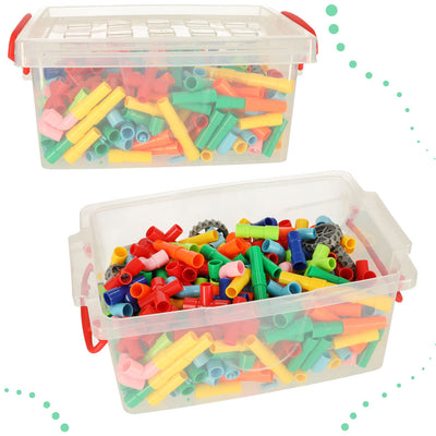 Izglītojoši konstruktori - Ūdens caurules ar piederumiem 340el