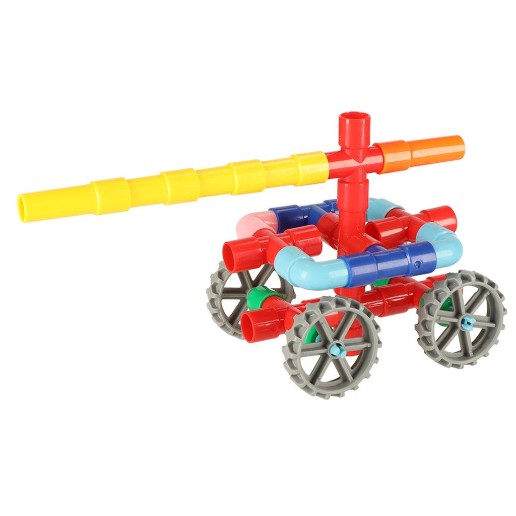 Izglītojoši konstruktori - Ūdens caurules ar piederumiem 170el