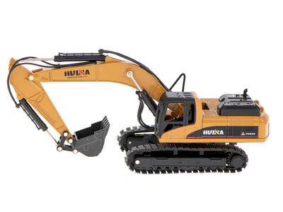 H-toys 1710 1:50 metāla kāpurķēžu iekrāvēja ar kausu ekskavatora modelis