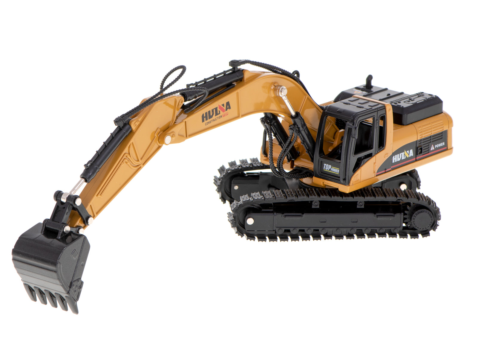 H-toys 1710 1:50 metāla kāpurķēžu iekrāvēja ar kausu ekskavatora modelis