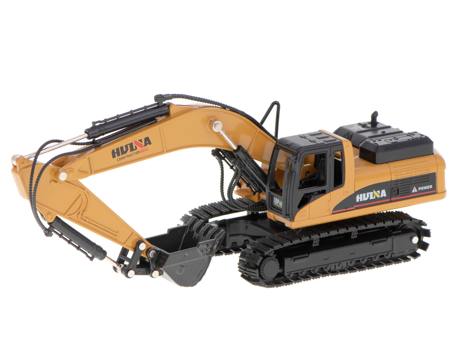 H-toys 1710 1:50 metāla kāpurķēžu iekrāvēja ar kausu ekskavatora modelis