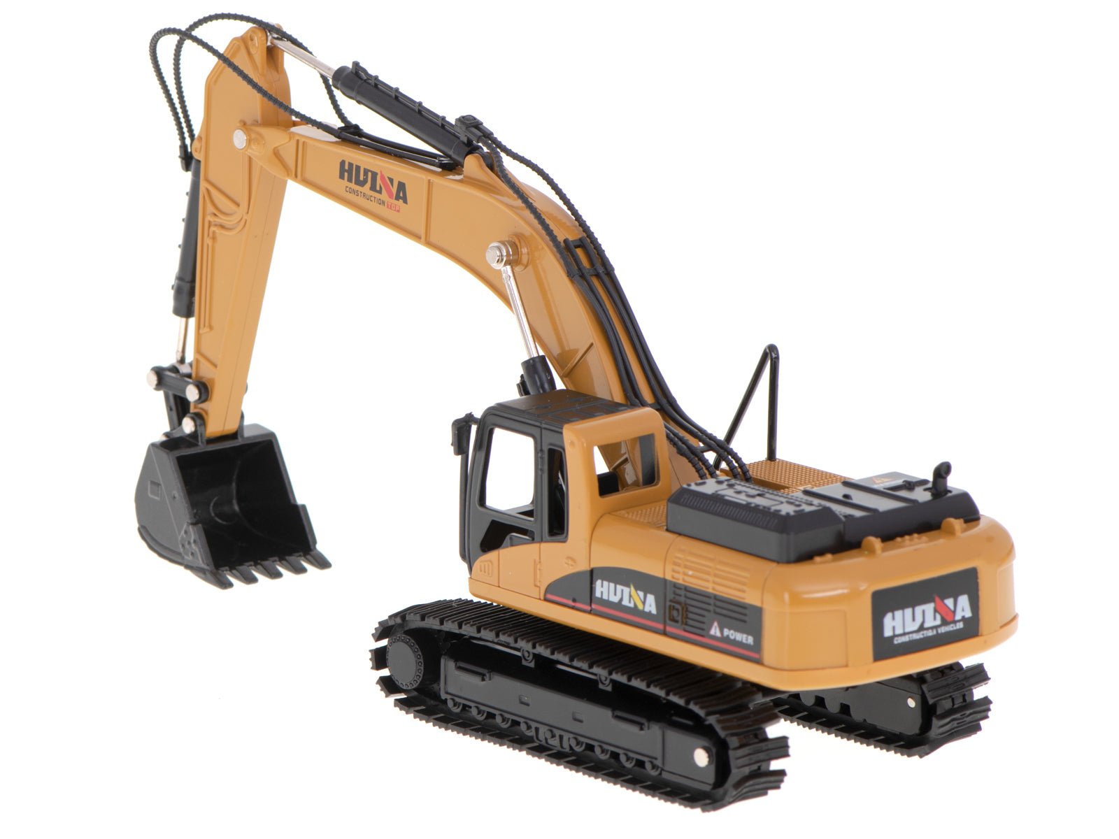 H-toys 1710 1:50 metāla kāpurķēžu iekrāvēja ar kausu ekskavatora modelis