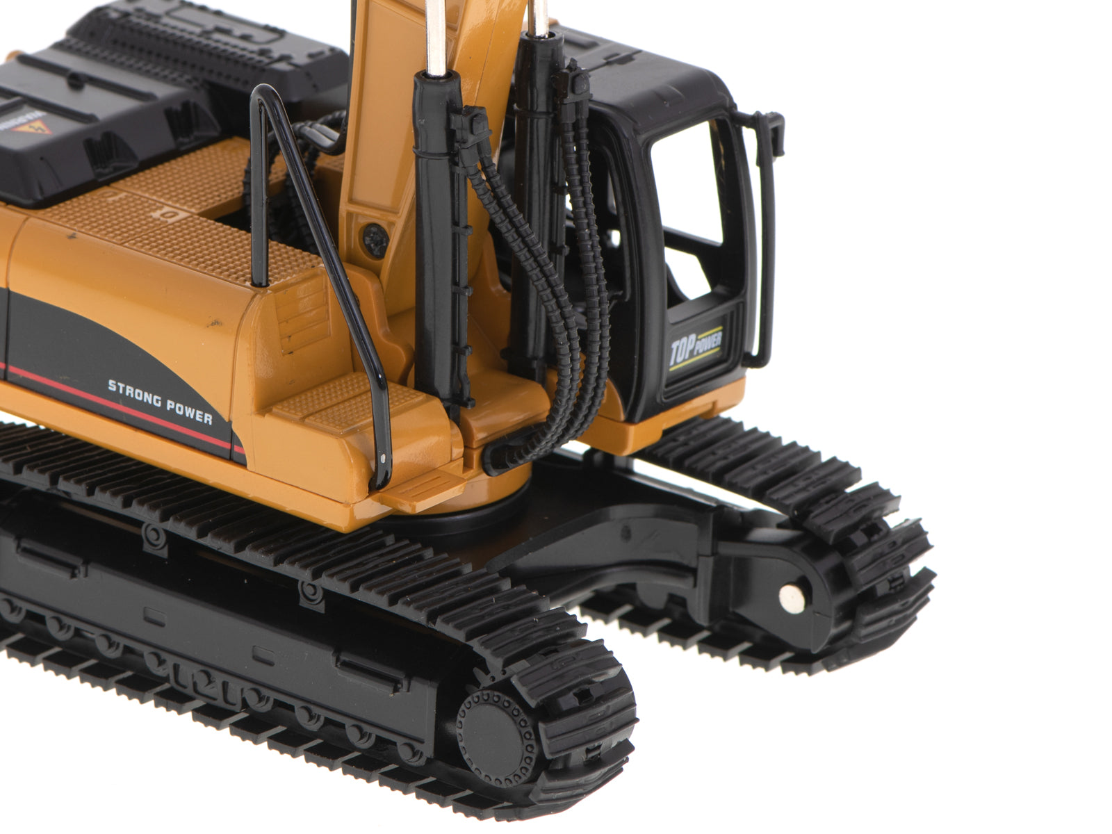 H-toys 1710 1:50 metāla kāpurķēžu iekrāvēja ar kausu ekskavatora modelis