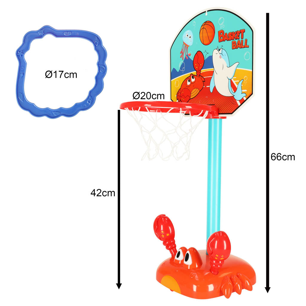 Basketbola grozs 2in1 + krabju ringo