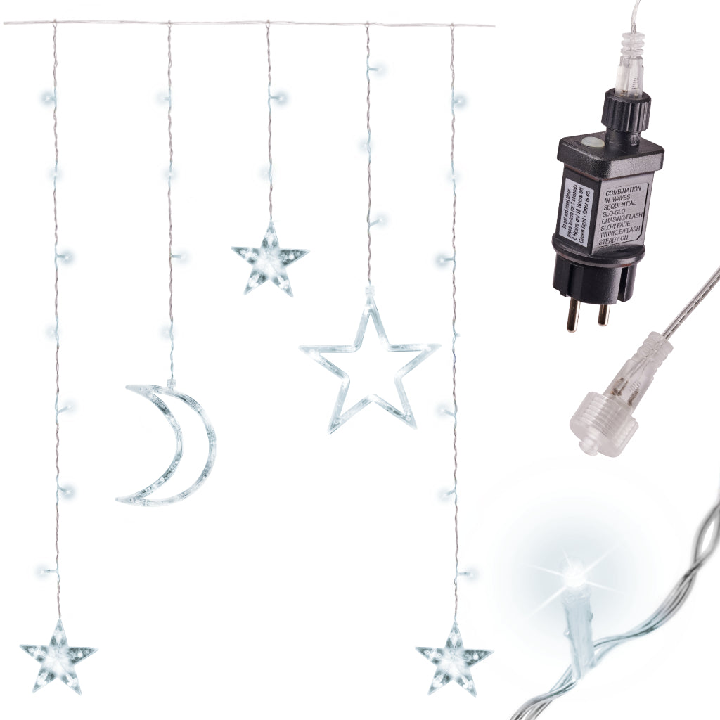 LED gaismu virtene MOON