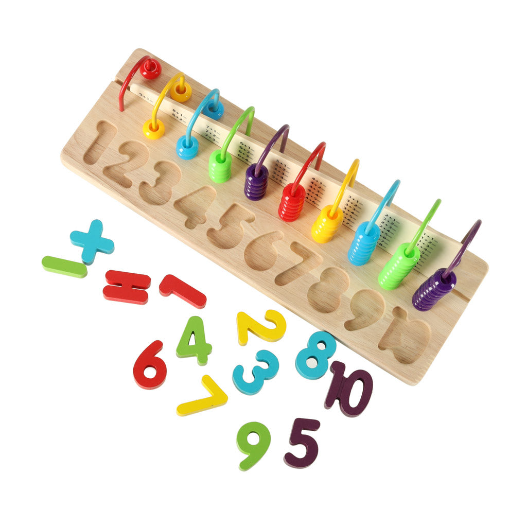 Koka abaku šķirotājs, ar kuru mācās skaitīt skaitļus
