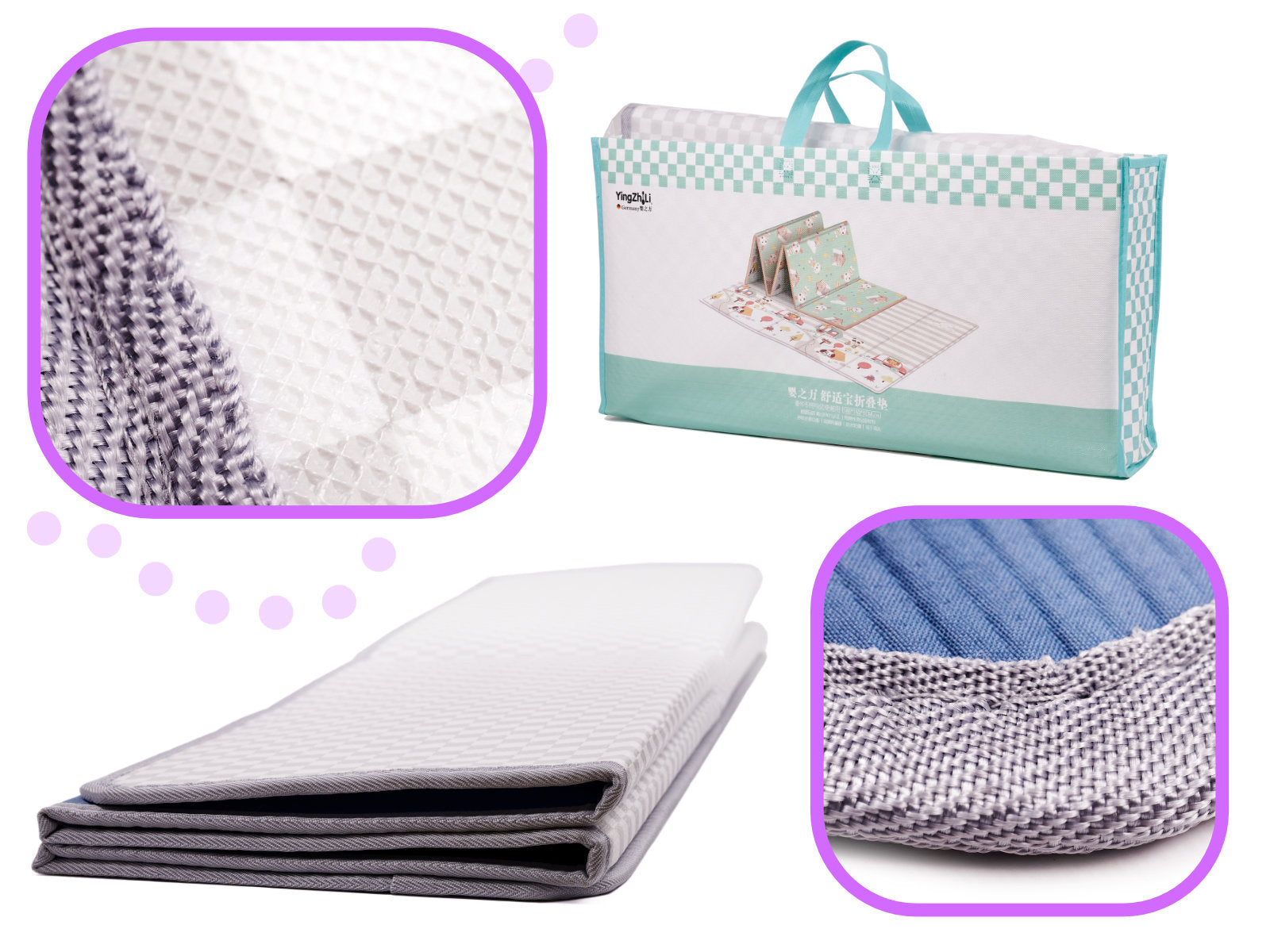 Izglītojošs bērnu putu paklājs Cosmos 175X145