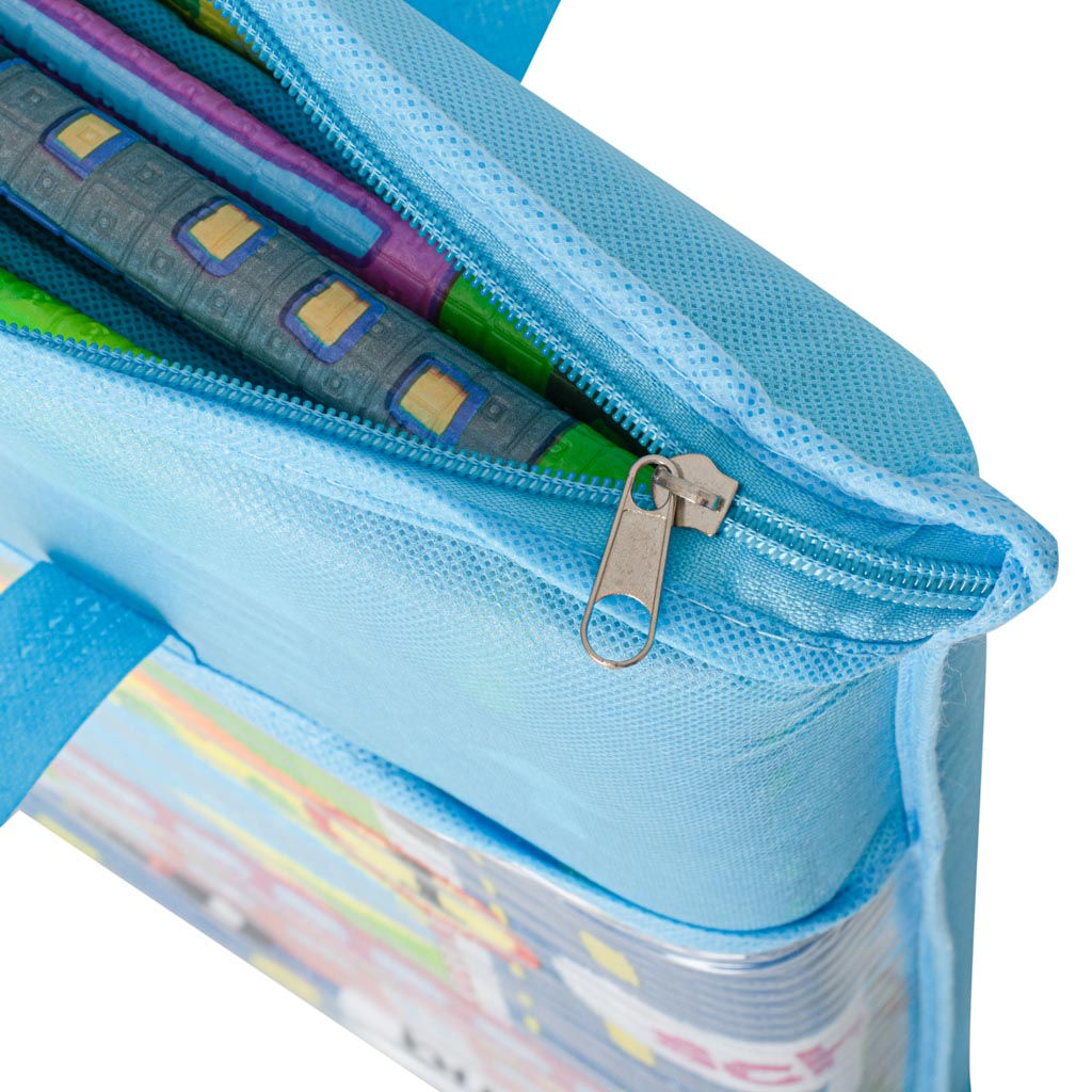 Izglītojošs putuplasta paklājs bērniem ielas 160x130cm