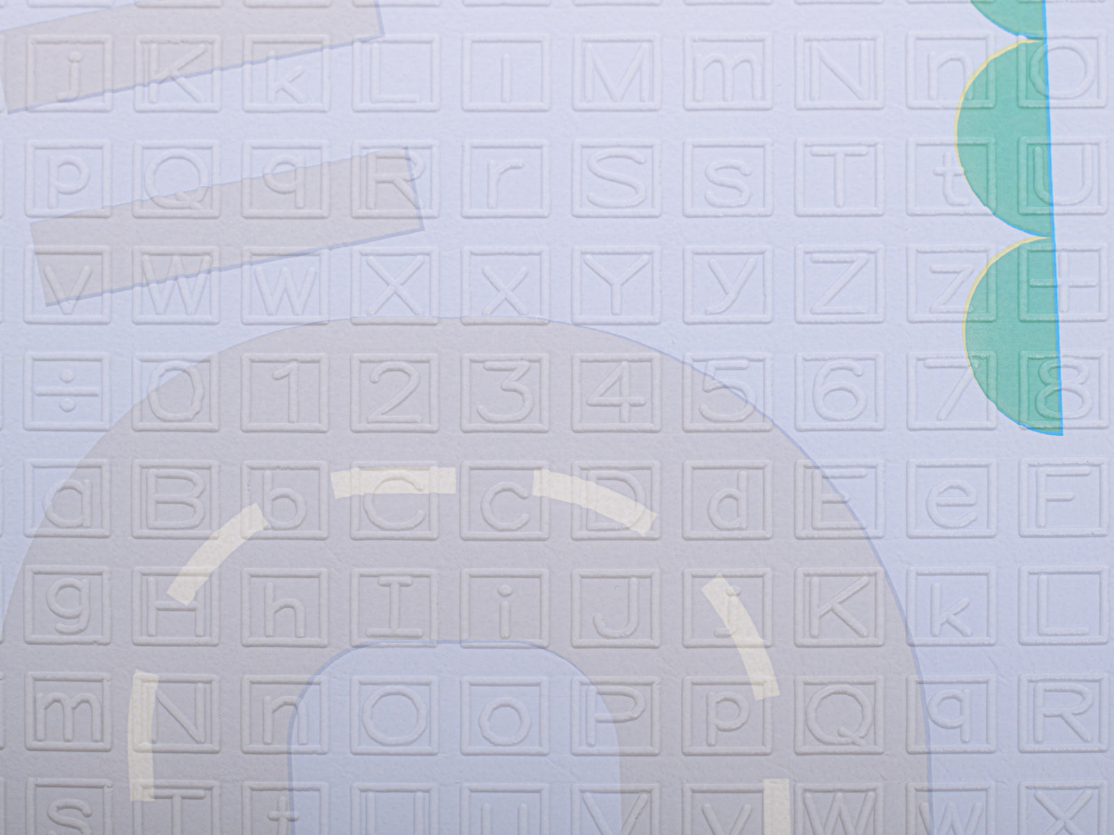 Izglītojošs paklājiņš bērniem iela/mežs 177x198x0.8cm