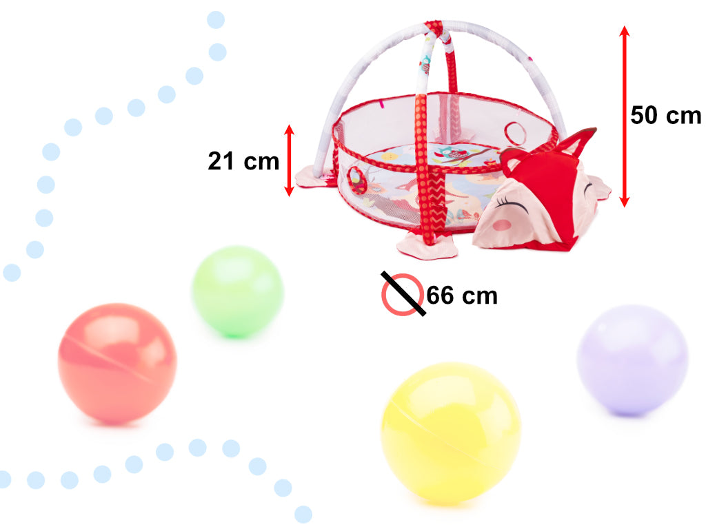 Izglītojošs rotaļu paklājiņš FOX