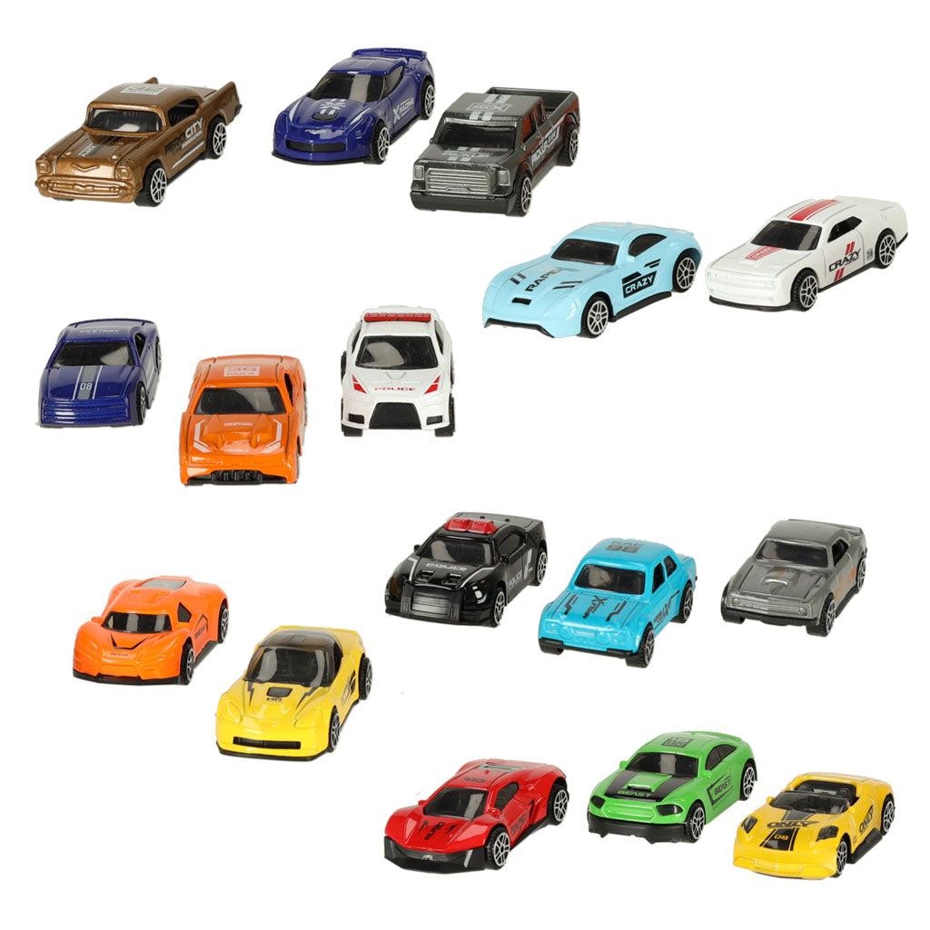 Metāla auto rezoraki komplekts 16gab 7,5cm