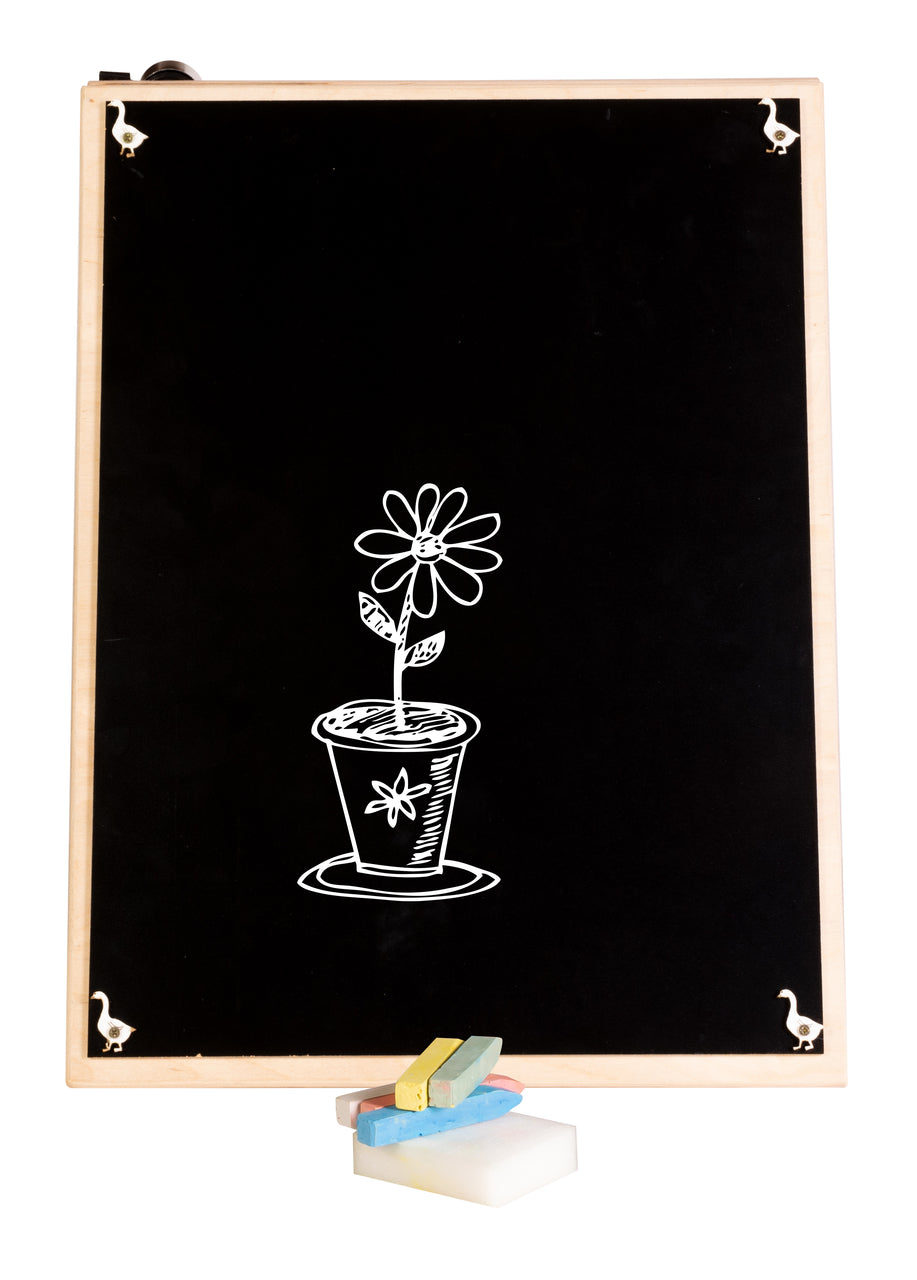 Koka ferma divpusēja krīta tāfele manipulāciju tāfele dabiska ferma