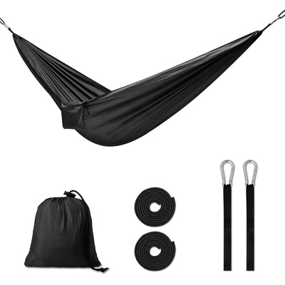 Ceļojumu kempinga šūpuļtīkls BAT 270cm melns