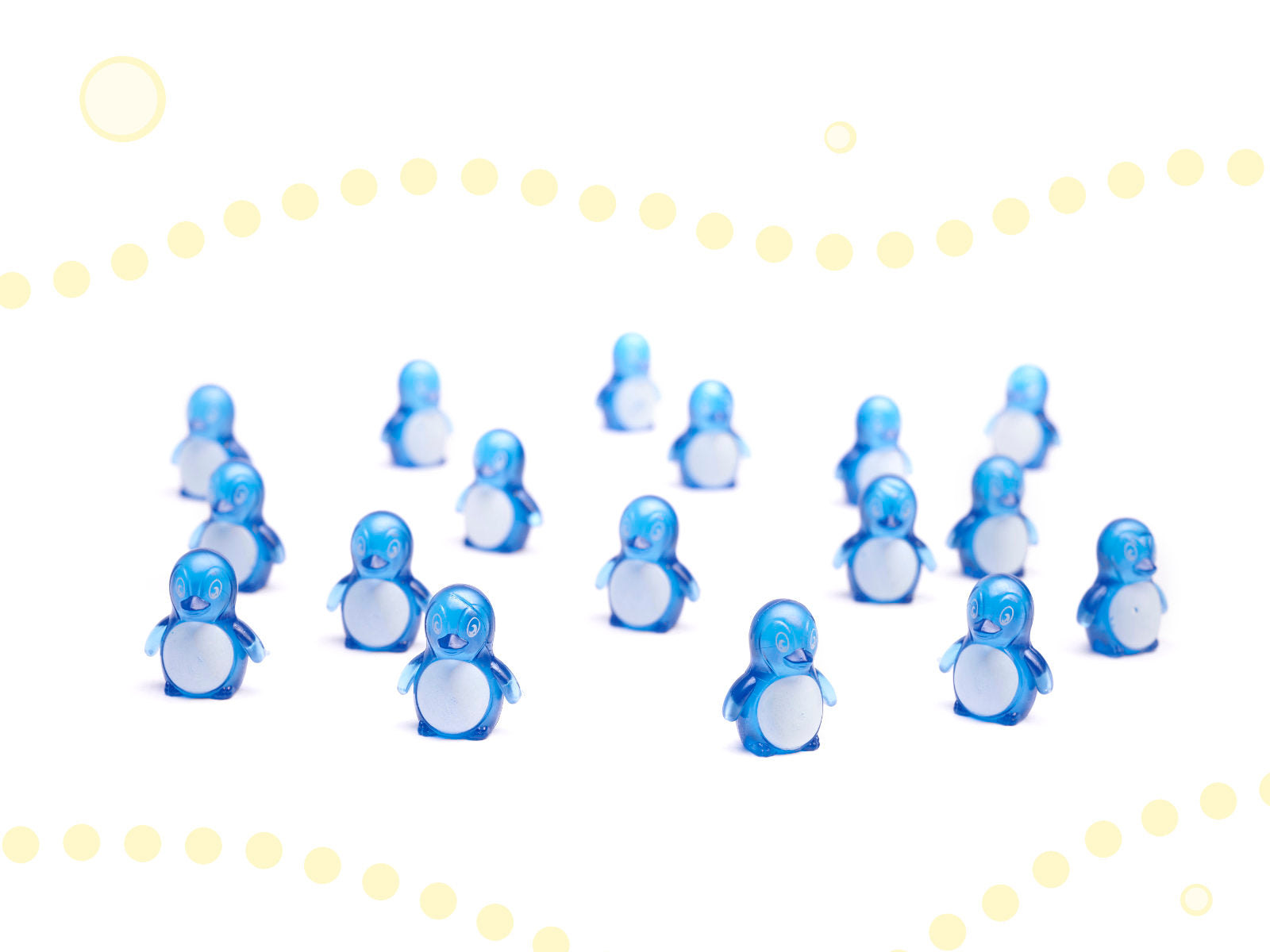 Izglītojošs līdzsvars, mācoties skaitīt pingvīnus liels