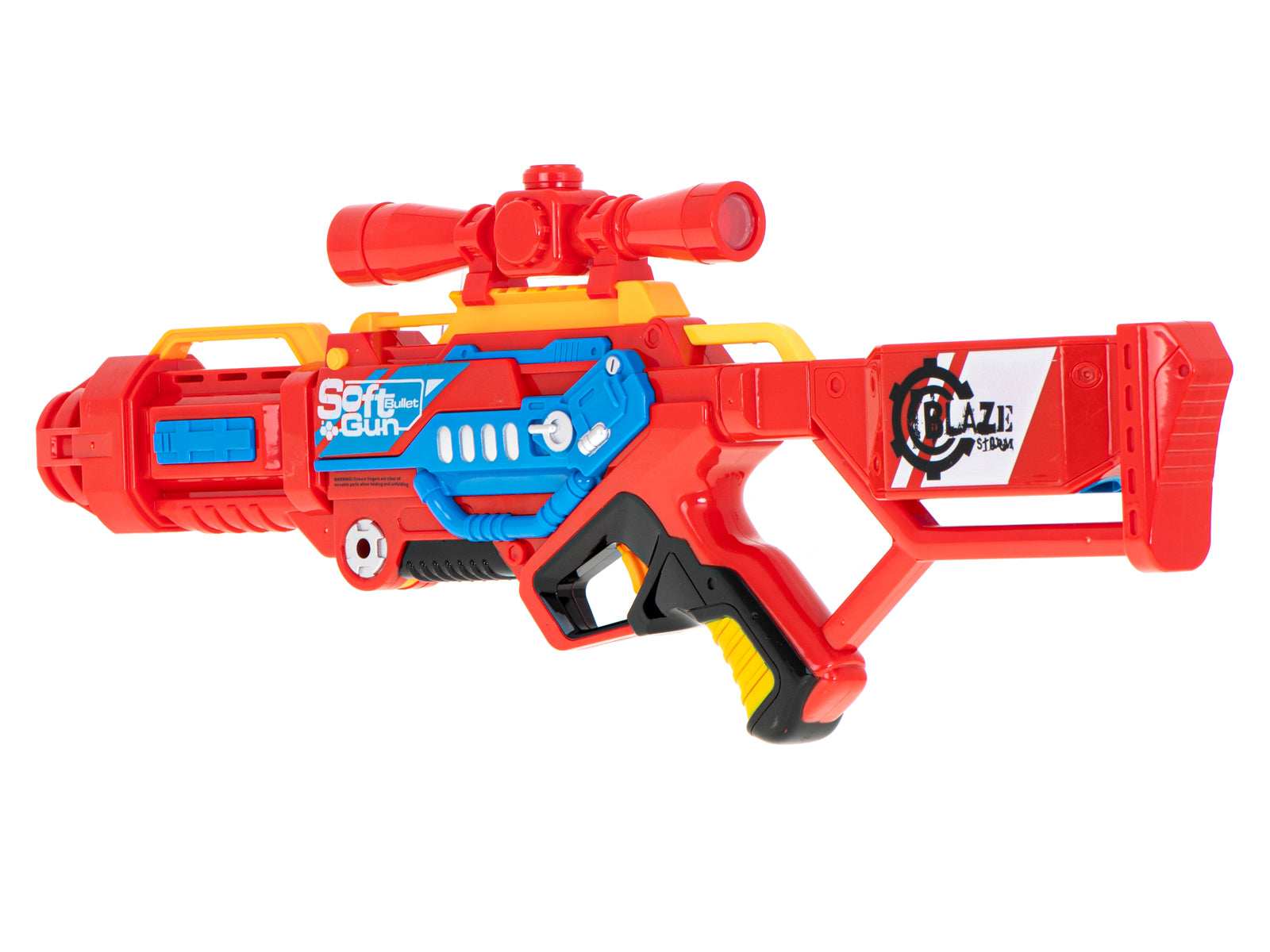 Blaze Storm putu šautriņu automāts + 20 šautriņas sarkans