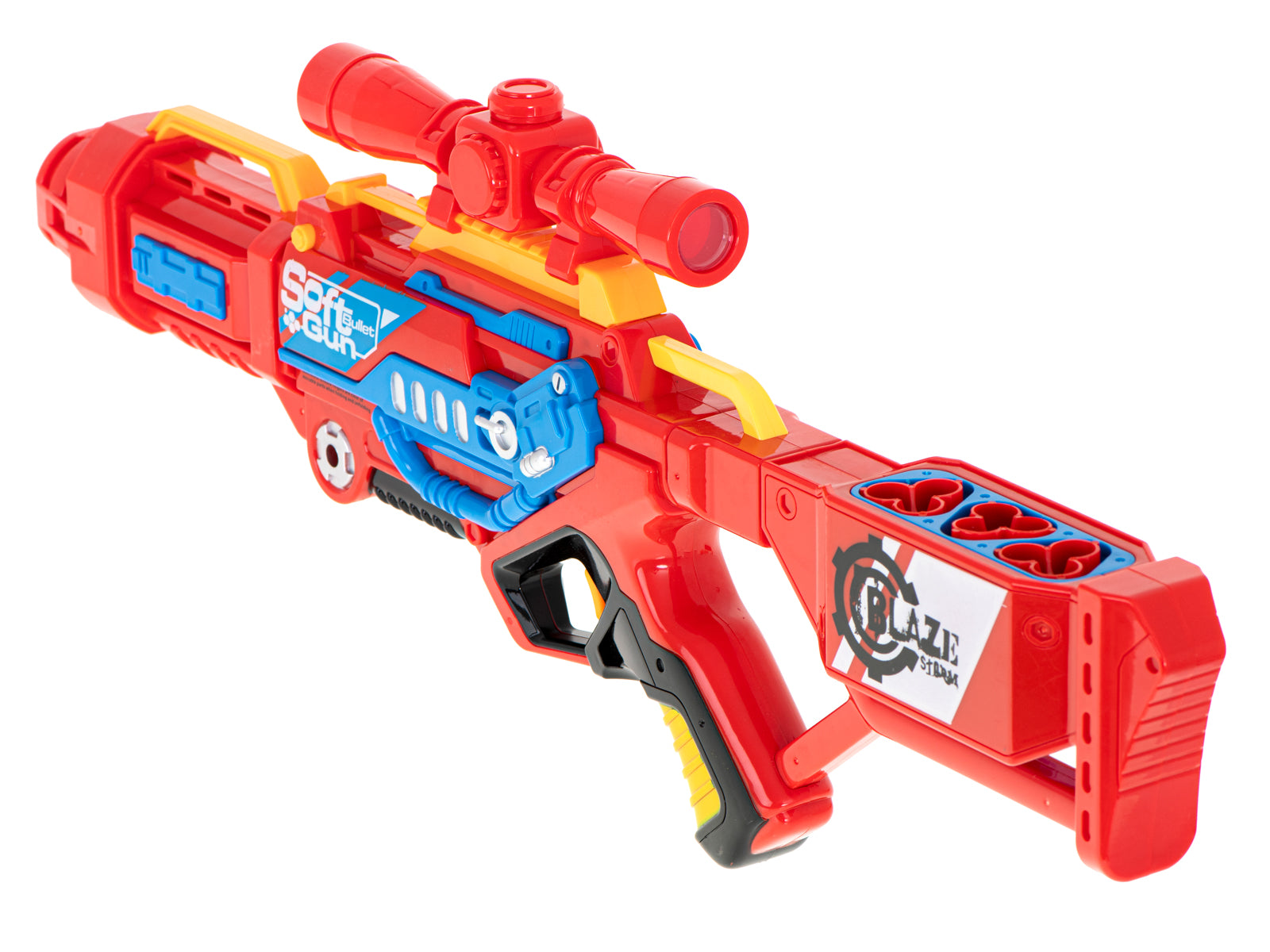 Blaze Storm putu šautriņu automāts + 20 šautriņas sarkans