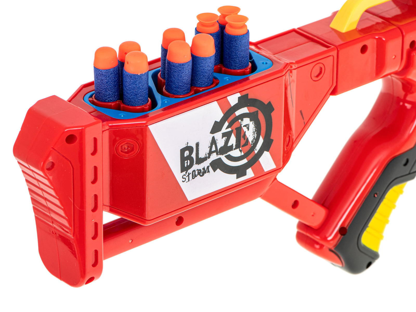 Blaze Storm putu šautriņu automāts + 20 šautriņas sarkans