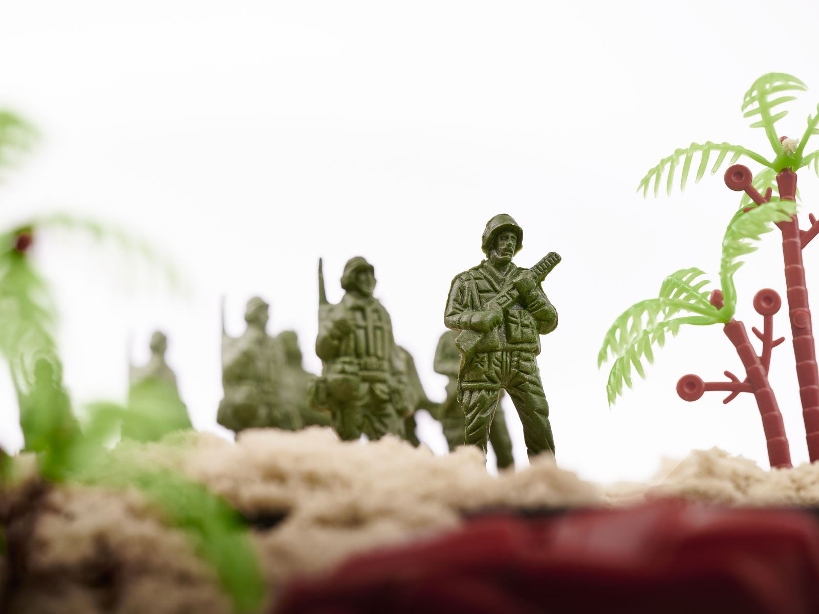 Karavīru militāro pamatņu figūru komplekts 307el.