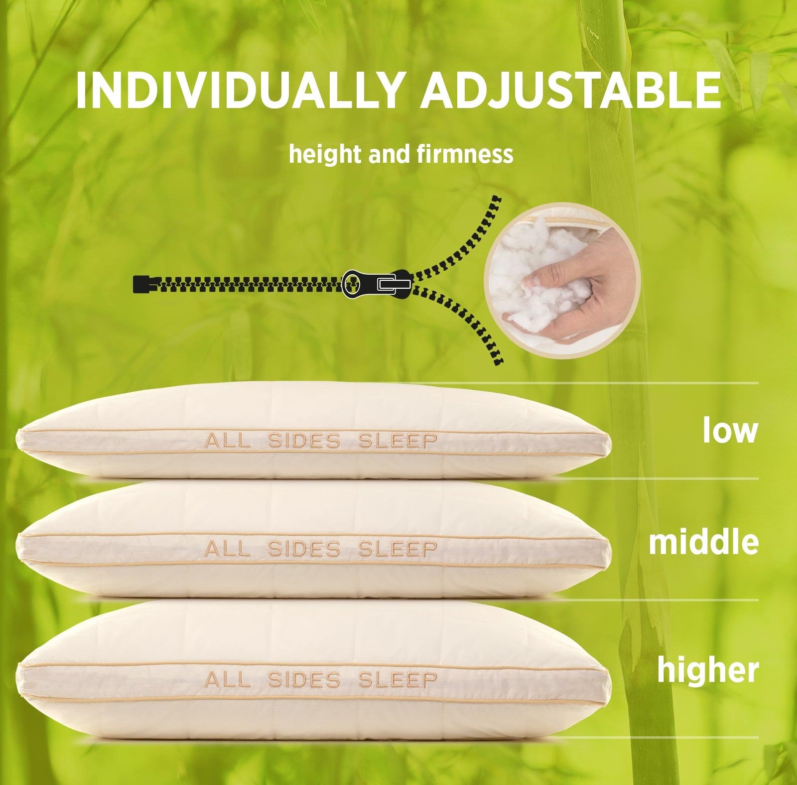 Klasiskais spilvens All side Sleep 50 x70 cm