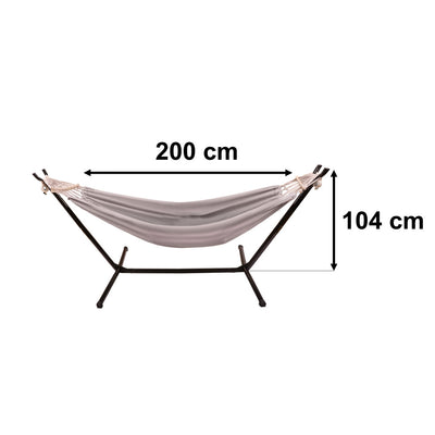 Hamaks ar rāmi LAZY ( divām personām)