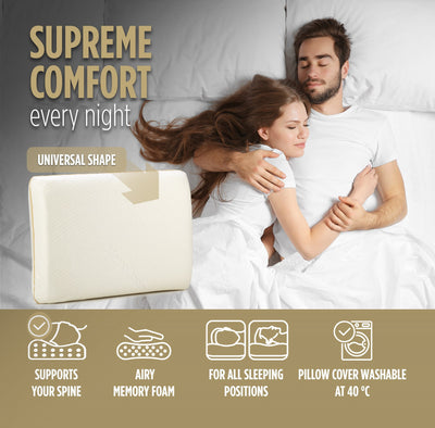 Memory putu spilvens MemoDream 37x55x12cm