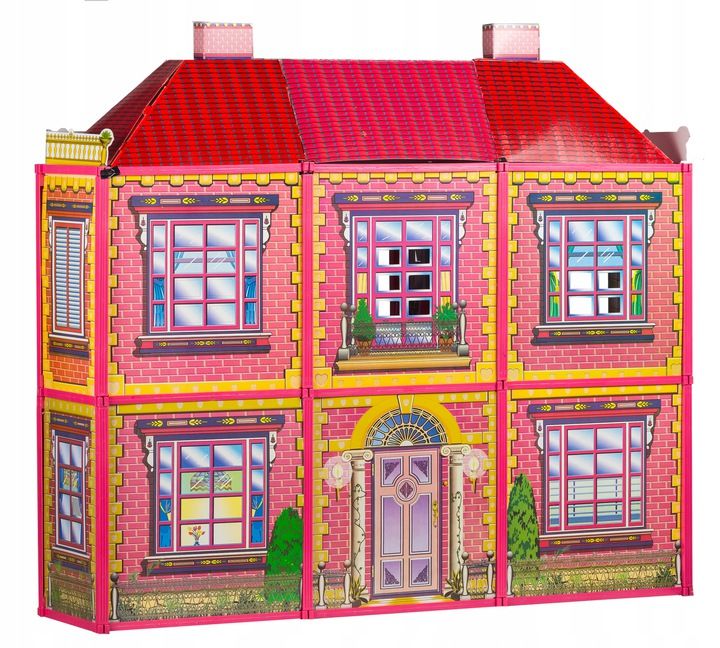 Bērnu rotaļu māja Villa + mēbeles