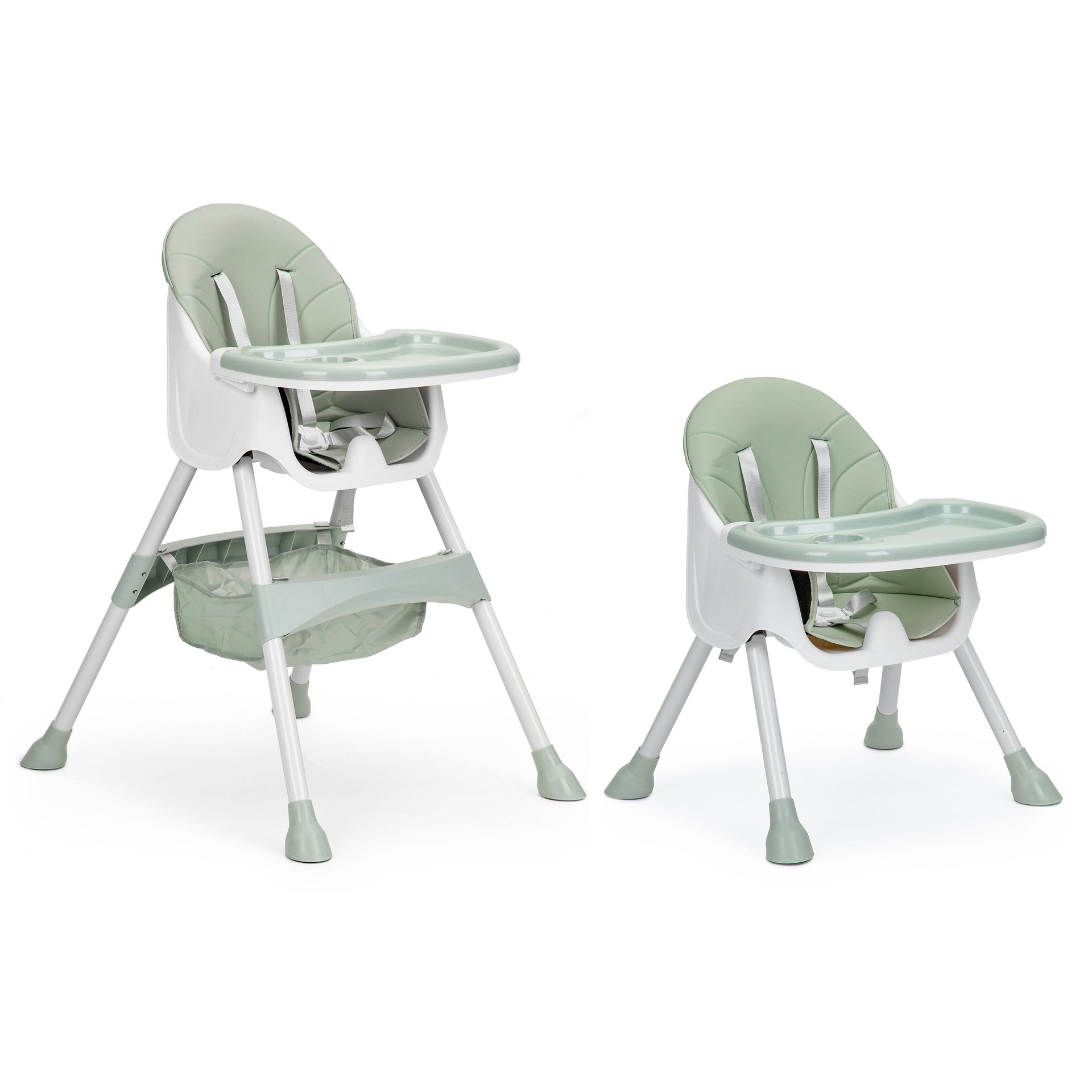 2-in-1 barošanas krēsls ar 5 punktu jostām ECOTOYS debeszils