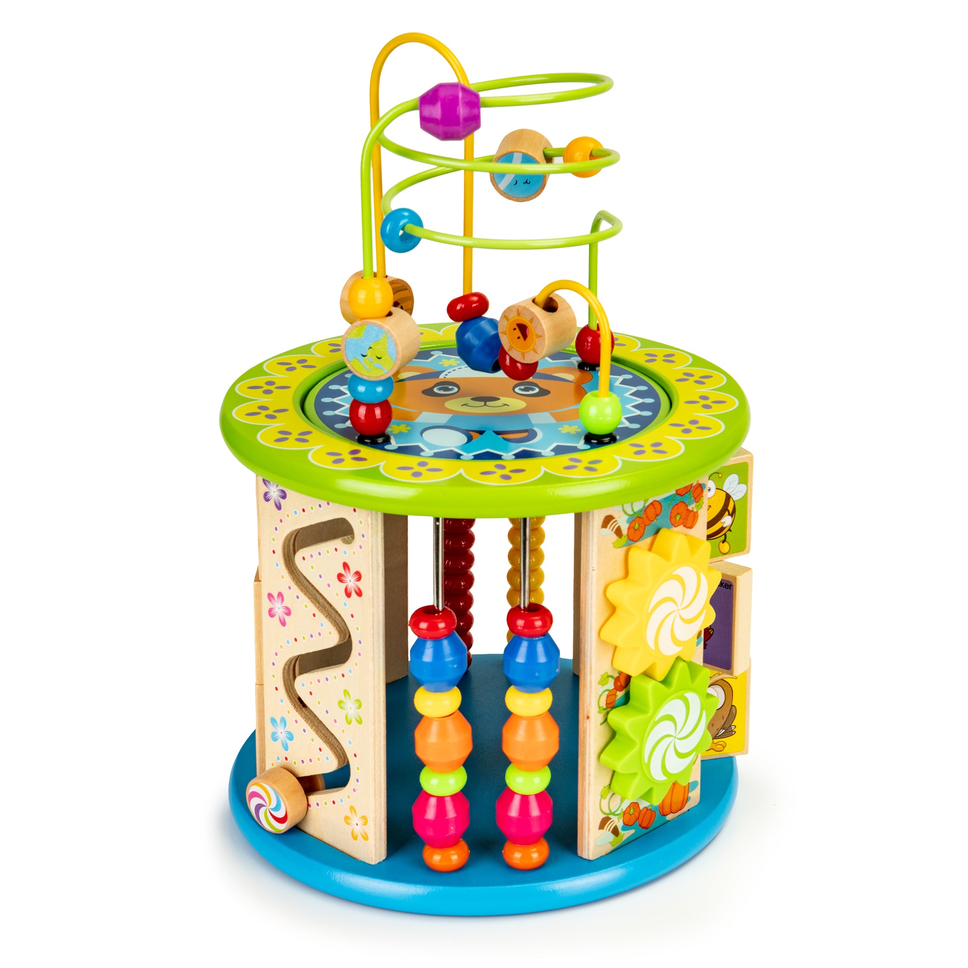 Izglītojoša koka rotaļlieta FISH