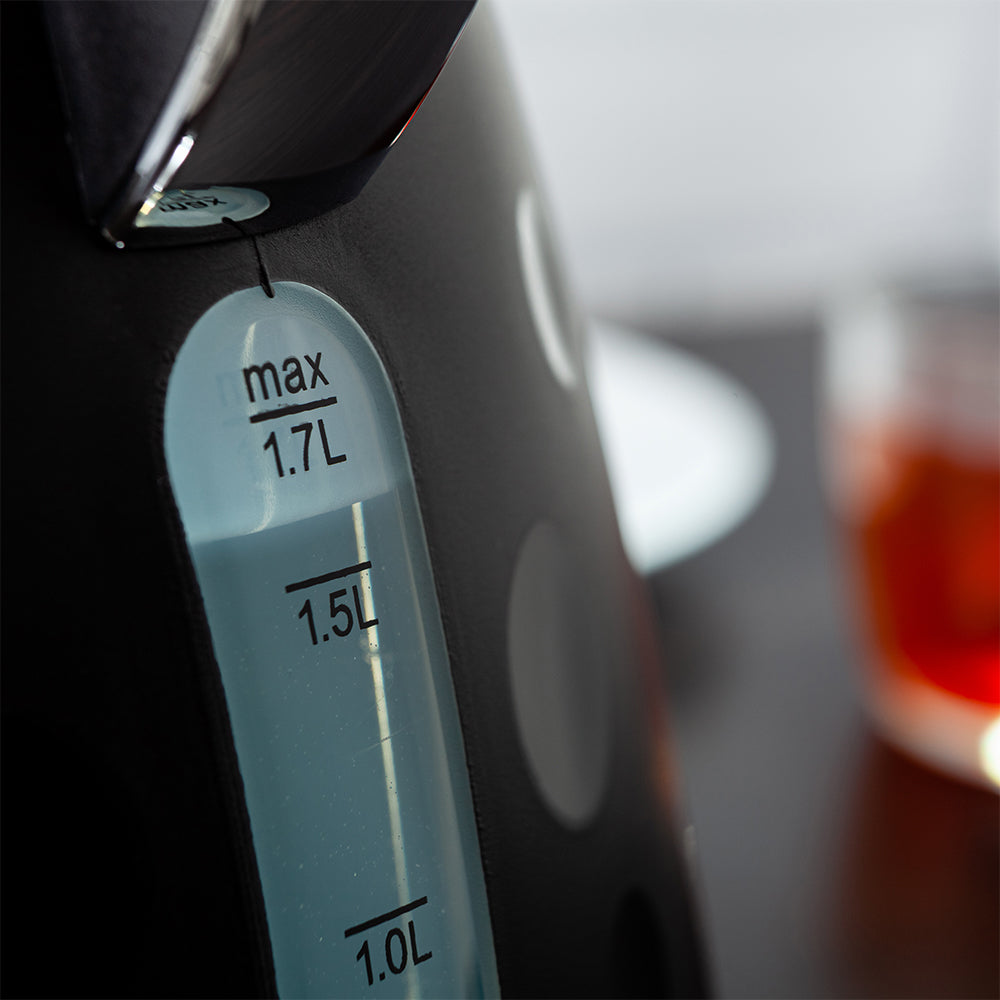 ELDOM C245 elektriskā tējkanna, melna, 1,7 L
