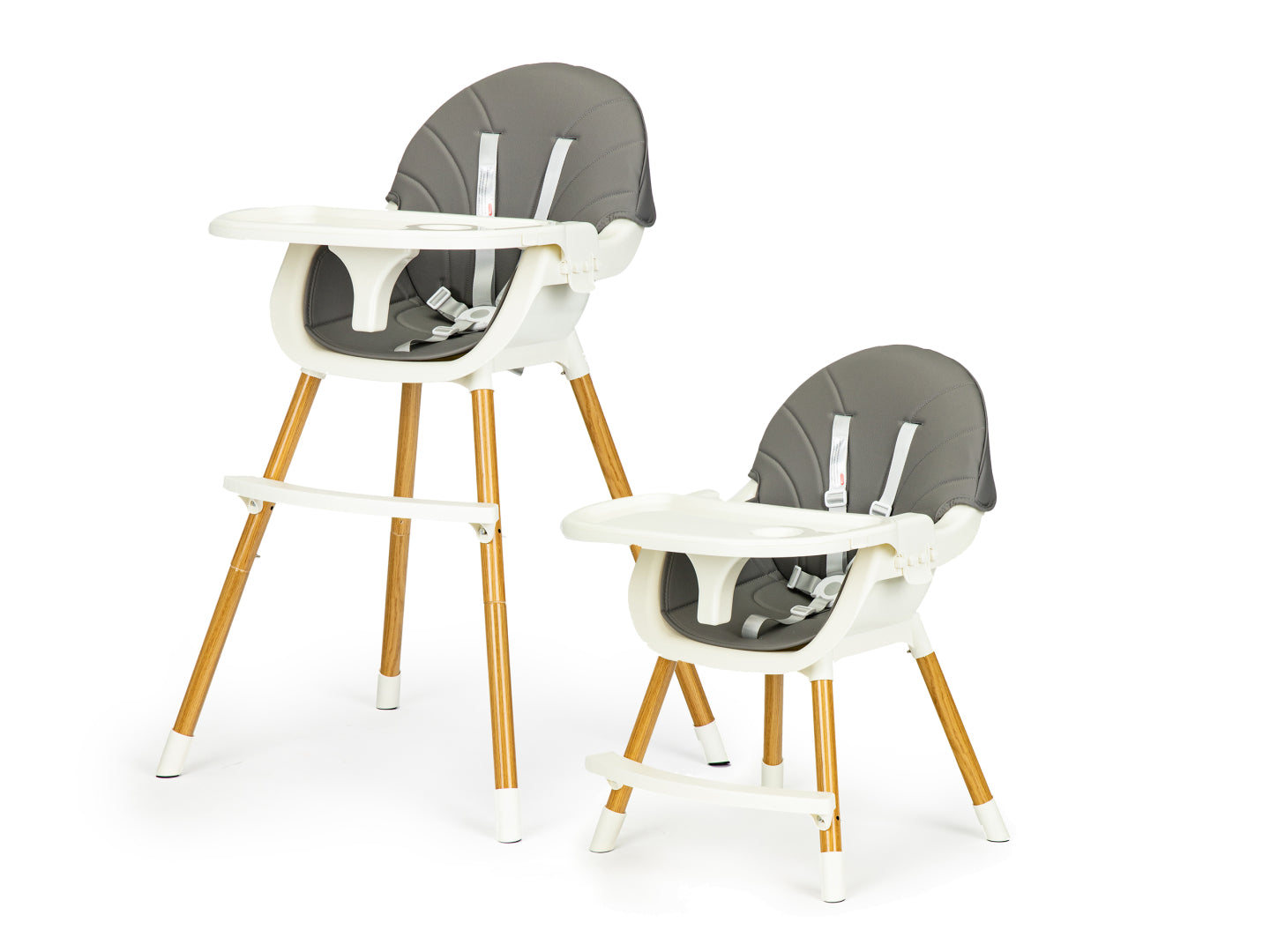 Barošanas krēsls 2in1 ECOTOYS Grey