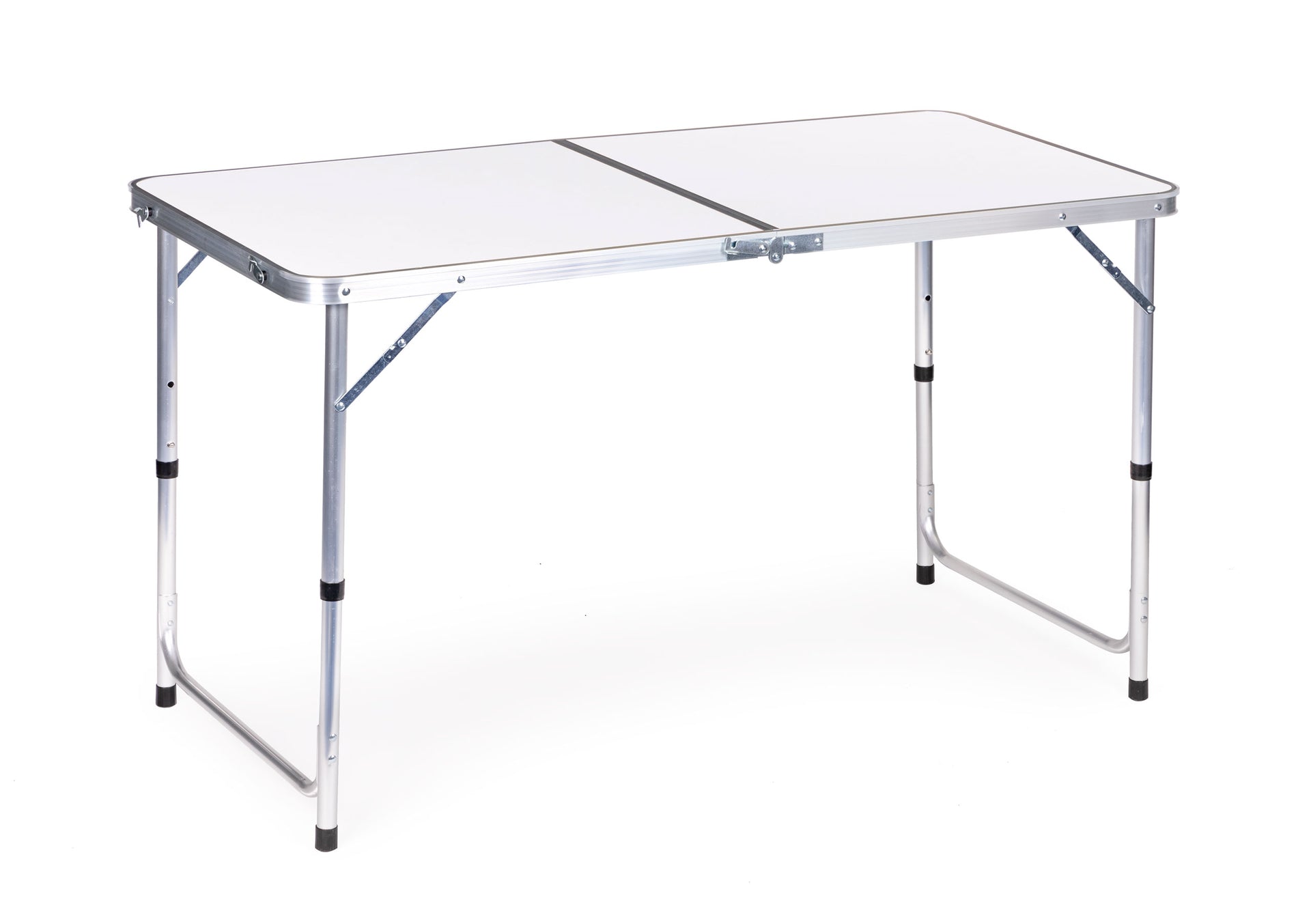Tūristu galds +4 krēslu komplekts Balts