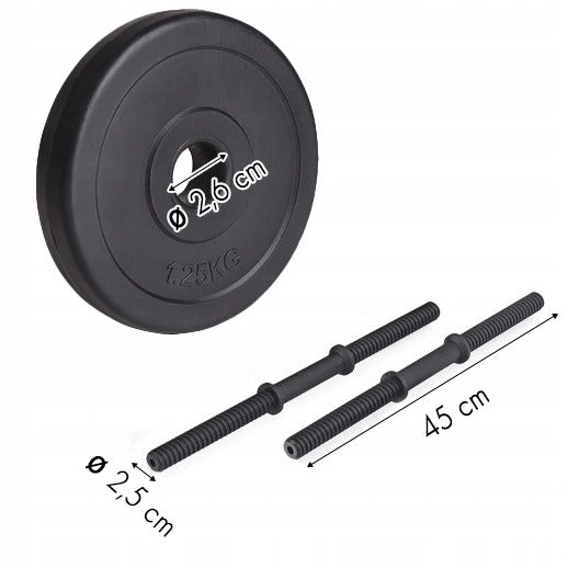 Hanteļu komplekts 20kg