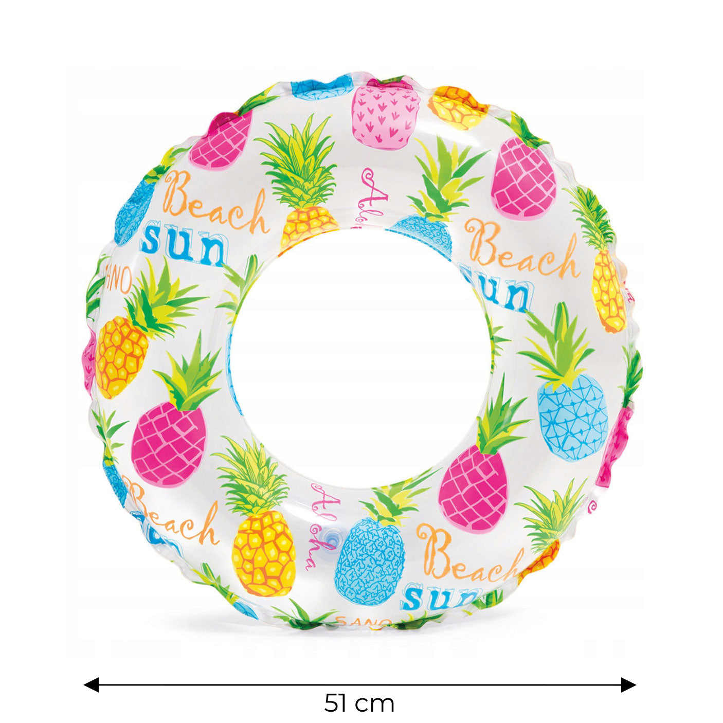 Piepūšamais peldriņķis bērniem 51cm TROPIC