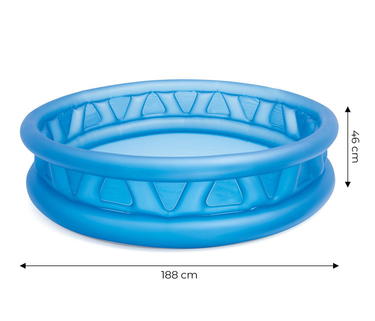 Piepūšams dārza peldbaseins POOL