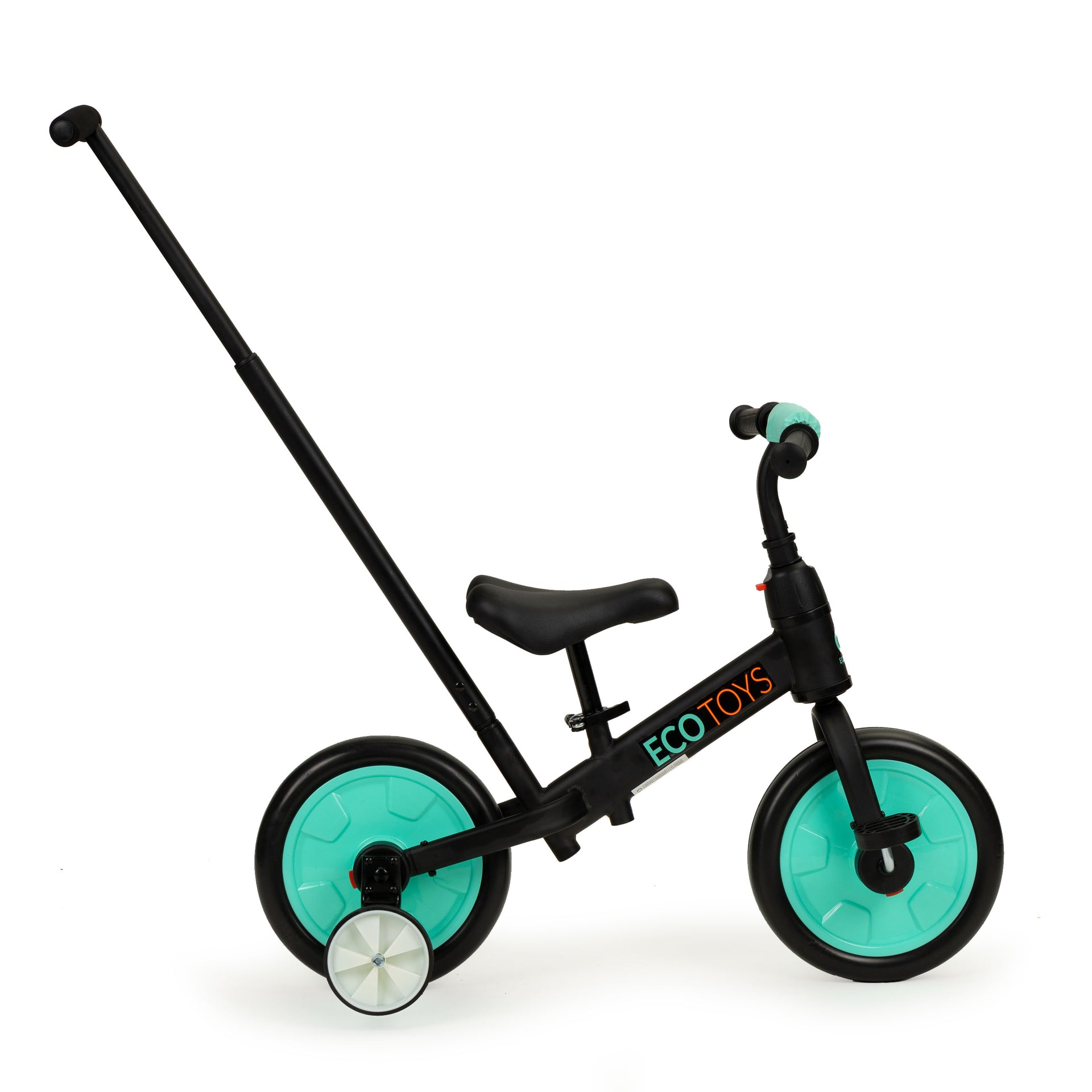 Balansa velosipēds ar pedāļiem - apmācība 3in1 Ecotoys blue