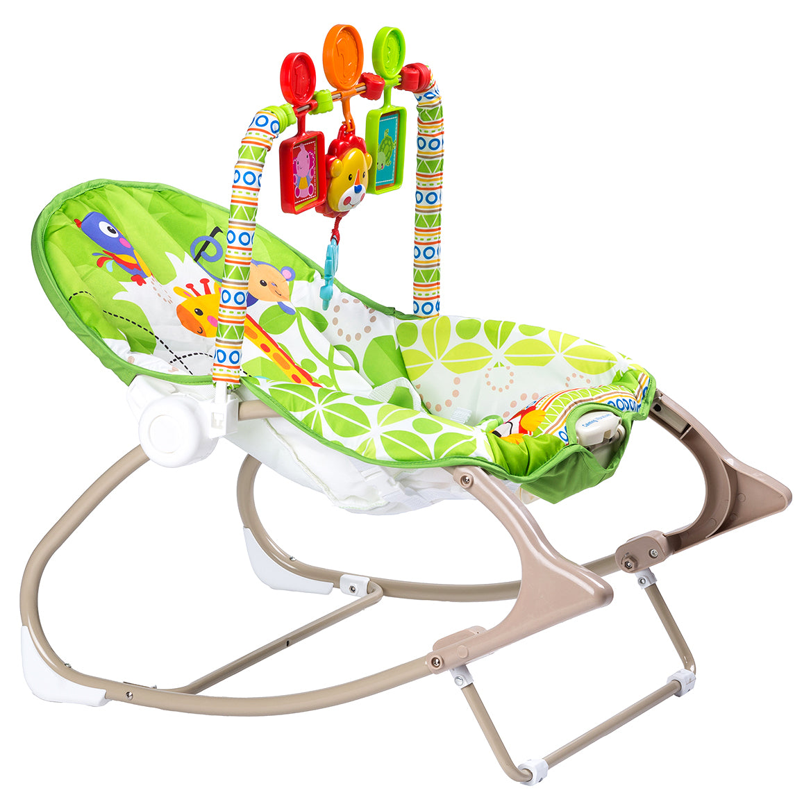 Šūpuļkrēsls 3in1 vibrācija Ecotoys