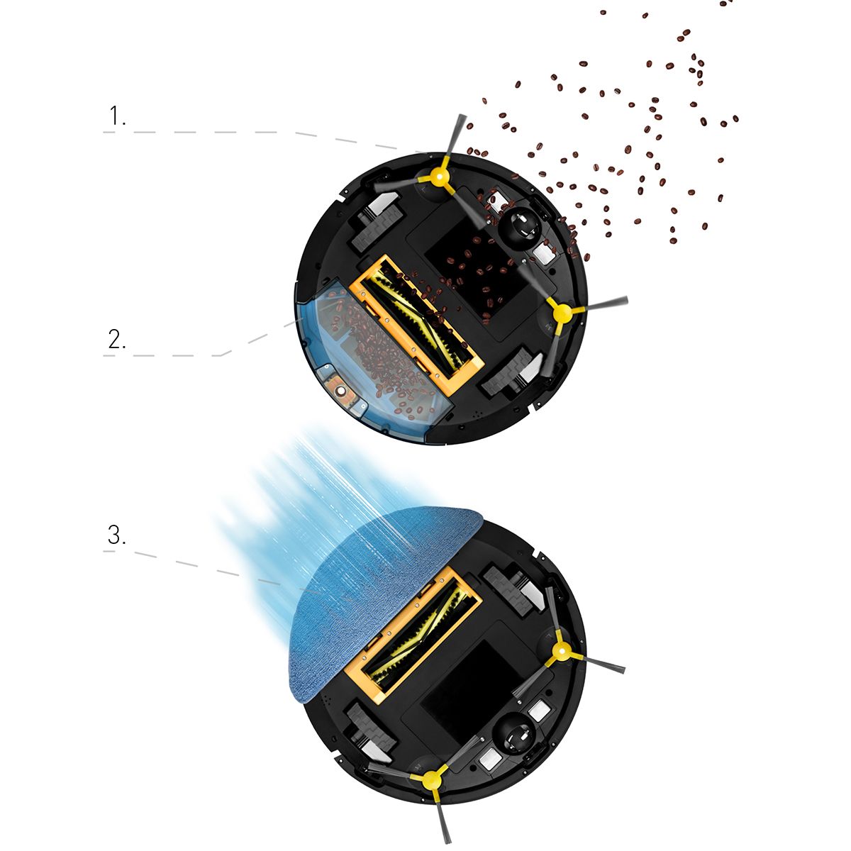 Putekļu sūcējs robots WEBBER TANGO STAR
