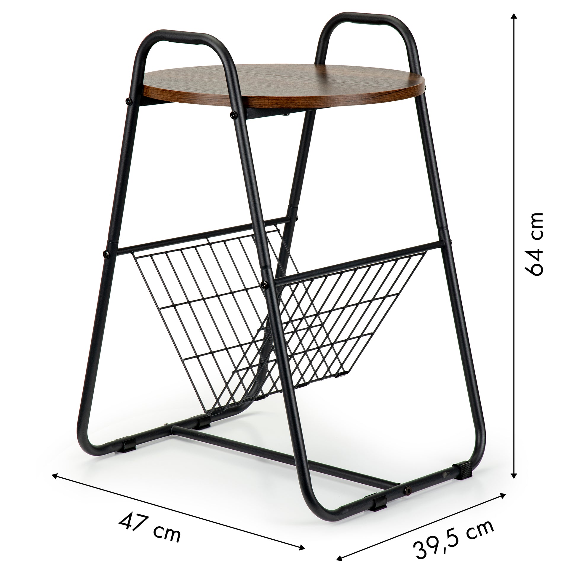 Kafijas galdiņš, bēniņi, naktsgaldiņa avīze