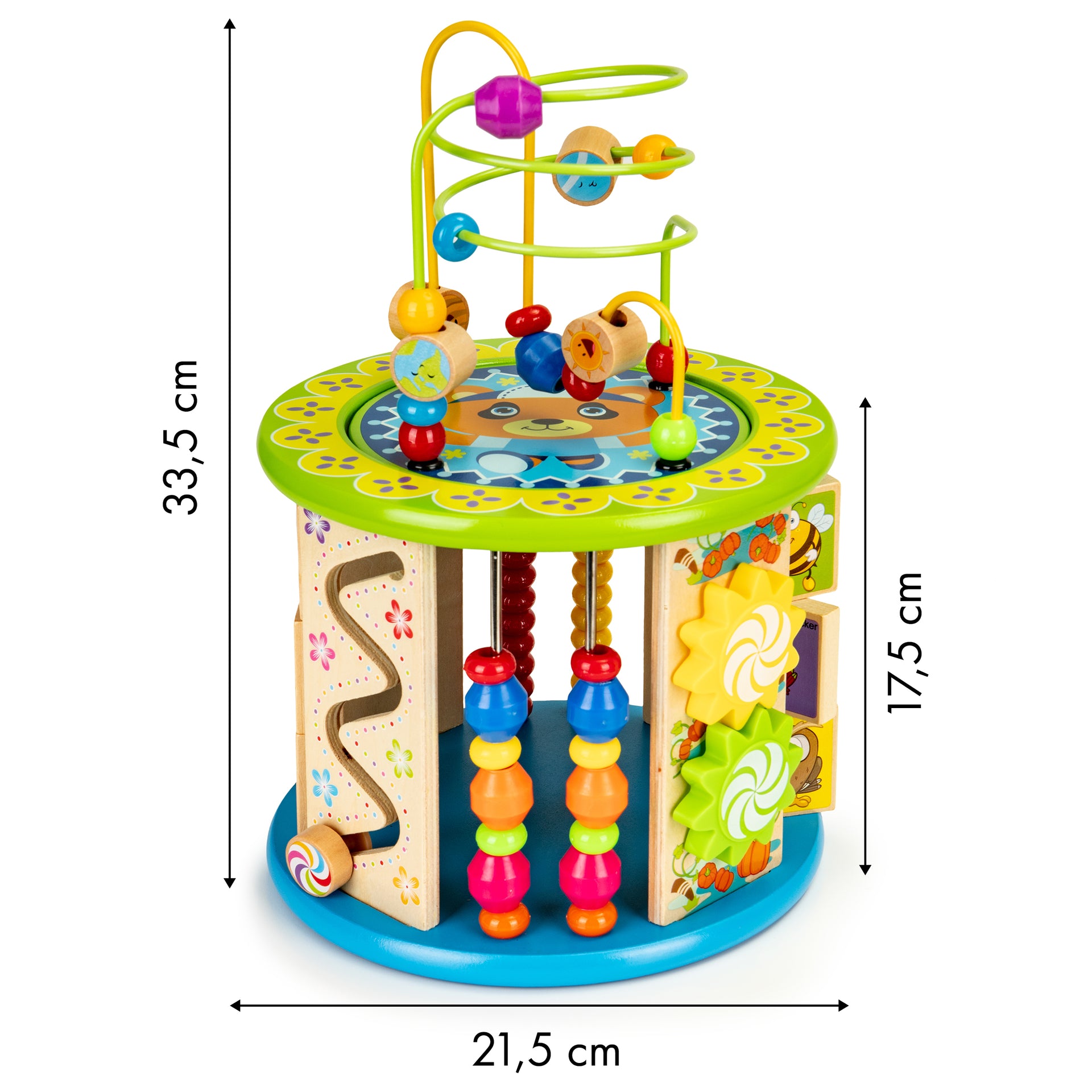 Izglītojoša koka rotaļlieta FISH