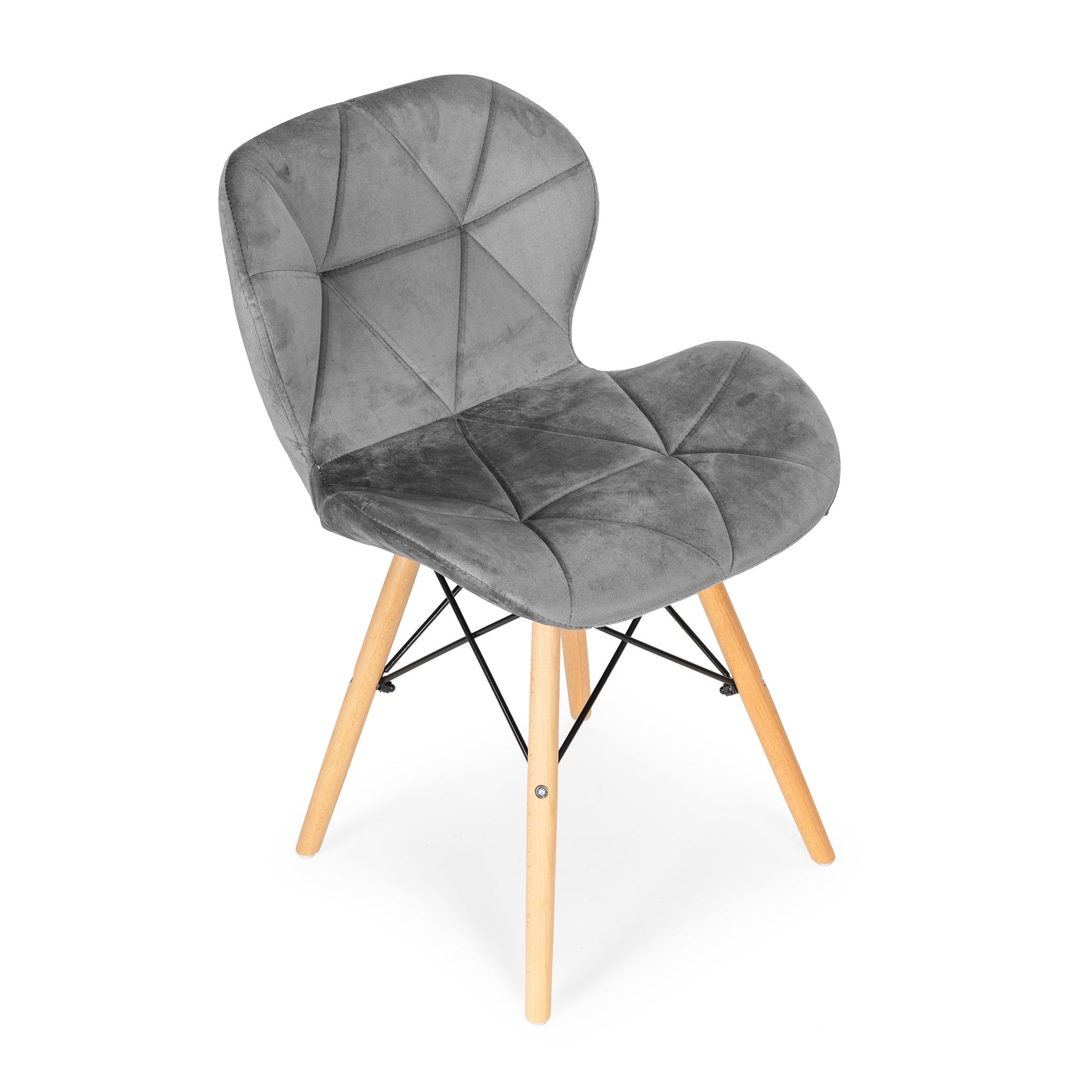 Virtuves krēsli SAMT LINE Grey ( 4 gab)
