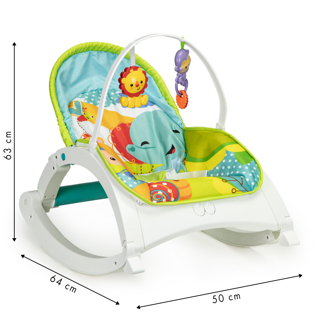3-in-1 šūpuļkrēsls TRIO