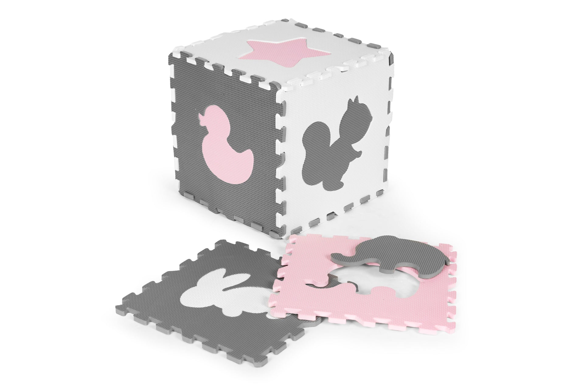 Bērnu izglītojošais putu paklājs TUK PINK