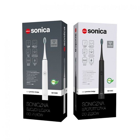 Elektriskā zobu birste Sonic SOHO melna