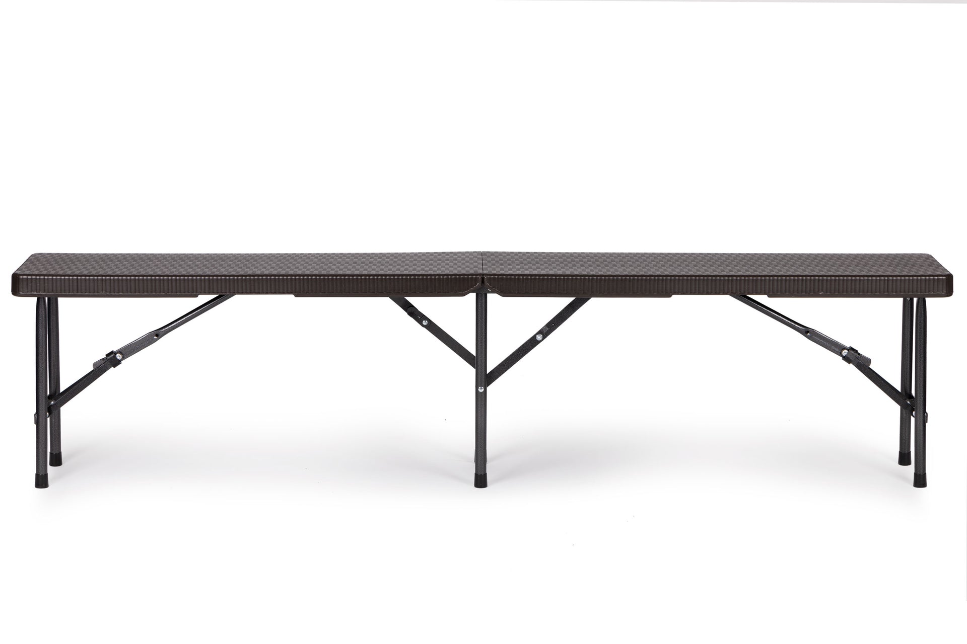 Ēdināšanas galds 180cm + 2 soliņi STABIL BLACK