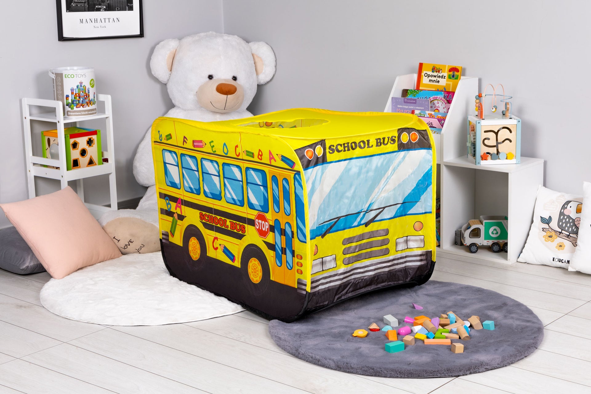 Bērnu telts SCHOOL BUS